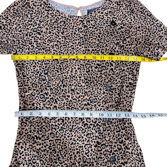 Reformation Katie leopard print mini dress EUC - Picture 14 of 15